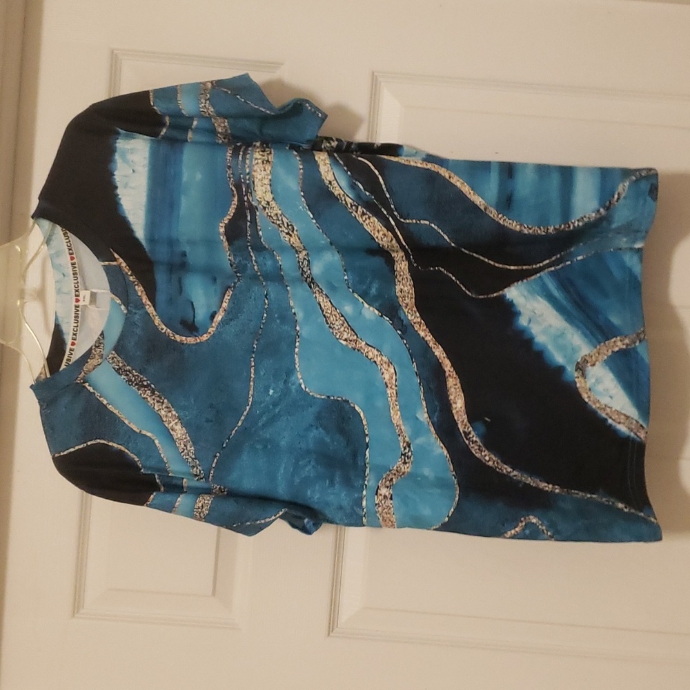 Exclusive  womens  muilt  color  blouse